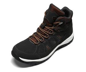 YOUTHUP Chaussures randonnée Homme imperméables Montantes | Tige résistante doublure aérée semelle amortissante crampons adhérents protection stable pour randonnée marche montagne
