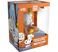 Youtooz Peanuts Collection Charlie & Snoopy Figurine de Thanksgiving de 9,4 cm à Collectionner Charlie Brown et Snoopy