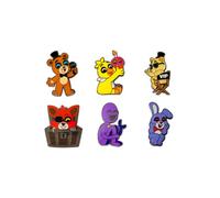 Youtooz Five Nights at Freddy's - Juego de Pines Con licencia Oficial de la FNAF, caja de coleccionista incluye 6 Pines de Youtooz Five Nights at Freddy's Collection, Metal, Sin gemas.