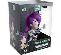 Youtooz Futurama Leela & Nibbler Figurine en vinyle Leela & Nibbler de 11,4 cm, Leela & Grignoteuse de collection Futurama par Youtooz Futurama