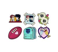 You Tooz Youtooz Heartstopper Lot de 6 épingles Heartstopper sous licence officielle, Small, Émail, Sans pierre précieuse, 810122543381