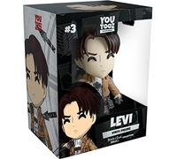 YOUTOOZ Levi Vinyl Figure, 4.5" Levi from Attack on Titan Series, High Detailed Collectible Figure Attack on Titan Collection, White