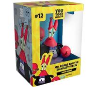 You Tooz Mr Krabs and The Smallest Violin Figurine en Vinyle Rouge 11,2 cm