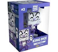 Youtooz King Dice Figurine en Vinyle de 11,4 cm de Collection King Dice de The Cuphead Netflix Show, par Youtooz Cuphead Collection