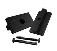 YOUTU® Premium Espaciadores para terrazas | 6 mm - 200 piezas| Distancia entre tablas, WPC Clips de cubierta compuestos, con tornillos negros.