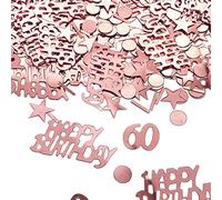 YouU Confettis de table de fête-Décorations de table Scatters Décorations de confettis, 35g / 700pcs （Or rose） (60)
