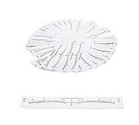 YouU Crayon à Sourcils, 50 Jetable Crayon à Sourcils Règle Maquillage Permanent Autocollant Modèle Sourcil Micro Modèle Jetable Tatouage Autocollant de Positionnement