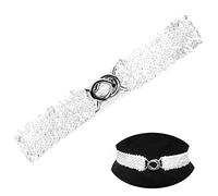 YouU Femmes Femmes Élastique Boucle Extensible Style Paillettes Bordure Taille Bande Ceinture Mode Taille Femme Ceinture