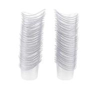 YouU Lavage oculaire soulager la Douleur de Nettoyage œil de Bain Tasse 5 ml/8ml pour Le Stockage ou de Premiers Soins Kit Utilisation (5ml/50 pièces)