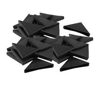 YouU Protections D'angle - Coussin de Protection D'angle de Table en Verre à Trois Angles en Forme de 20 Pièces 10mm x 75mm