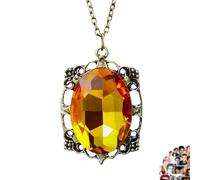 YouU The Vampire Bonnie Bennett Lot de 21 colliers autocollants pour fans de cosplay, Zinc, Pas de gemme