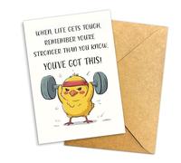 You've Got This Cartes d'encouragement - Carte de vœux amusante de motivation pour amis, famille, collègues, hommes, femmes, enfants pour se rétablir bientôt, soutien contre le cancer, moments