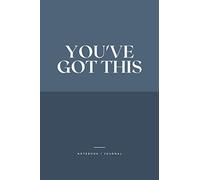 You've Got This: Journal Paper Notebook For The Elite .. Vintage Designed Journal For Those Who Are Dealing With Stressful Events (Lined Journal For ... Relation With Walking All The Way To The End)