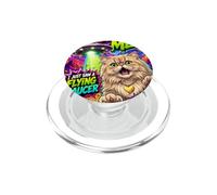 You've Got to Be Kitten Me, Funny UFO Cat Graphic PopSockets PopGrip pour MagSafe