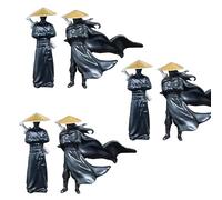 Youxia (Chevalier Errant) pour Voiture,Youxia Ornaments Car Dashboard Accessory,Car Dashboard Decor,Youxia Sculpture for Office Desk Office Home Decor,Unique Youxia Decoration Gift (3PCS)
