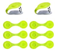 YouXiaor Bande Reflechissante de Sécurité, 8PCS Réflecteurs pour Cartable,Sécurité Pendentif Réfléchissant Magnétique Réfléchissant Pendentif Réfléchissant de Nuit pour Vêtements Sac Poussette