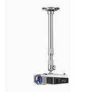 YOUXIZI Support de Plafond Universel pour vidéoprojecteur avec Hauteur réglable,Support Videoprojecteur Plafond,Support Mural Videoprojecteur,Support Projecteur