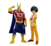 Youxy All Might Figures MHA Midoriya Izuku Figurine en PVC 16/17 cm Statue d'anime MHA faite à la main Décoration de bureau Cadeaux de collection