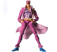 Youxy Jotaro/Star Platinum Figurine JJBA Anime Super articulée Action Figurines PVC Modèle Interchangeable Accessoires Décoration Cadeau