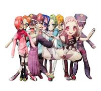 Youxy Yugi Amane Peluche Anime Coussin drôle 28 cm, Coussin abstrait rotatif en forme humaine, dessin animé doux, jeté de lit, cadeaux créatifs
