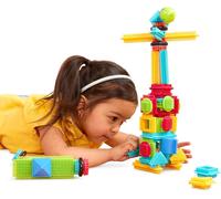 YOUY-Bristle Blocks Ba3070Z-Jeu De Construction 1Er Âge-Basic Builder Box 56 Pièces