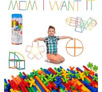 YOUY-Construction Toys Building Blocks 240 Pieces-Jouets De Construction Créatifs Pour Garçons Et Filles,Jouets Éducatifs Stem Pour Les Âges De 3 4 5 6 7 8 Et Plus