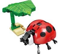 YOUY-Insecte Jouet De Construction,Insecte Blocs De Construction,Insecte Blocs De Construction De Serrage Pour Les Enfants De 3 Ans Et Plus (Coccinelle)
