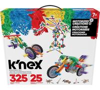 Youy-K'nex 85049 Motorised Creations Building Set,3d Educational Toys For Kids,325 Piece Stem Learning Kit,Engineering For Kids,Colourful 25 Model Building Construction Toy For Children Aged 7 +