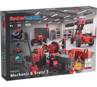 YOUY-Mechanic & Static 2,536622 \U2013 Kit De Construction Pour Enfants,Jeu Éducatif,30 Modèles,À Partir De 9 Ans,Noir