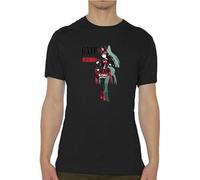 youyasi Gate Rory Mercury Demigoddess Anime Unisex 100% Cotton Short-Sleeve T-Shirts Black S