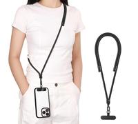youyaya Cordon universel pour téléphone portable à porter autour du cou, chaîne de téléphone portable à porter autour du cou, cordon de téléphone portable, cordon de téléphone portable compatible avec