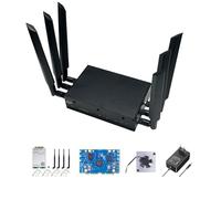 youyeetoo Banana Pi BPI-R4 WiFi 7 Routeur Carte de développement 8 Go de RAM, 8 Go eMMC, puce MediaTek MT7988A, 2 emplacements SFP 10 Go (avec module Wi-Fi 7 + 5G, 8 Go de RAM, 8 Go eMMC)