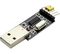 youyeetoo CH340G Convertisseur USB vers TTL pour Arduino et Raspberry Pi - Alimentation commutable 3,3 V/5 V, microcontrôleur STC, compatible avec WIN7/VISTA/MAC/LINUX