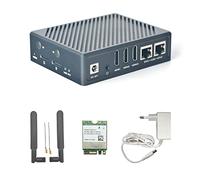 youyeetoo Mini routeur WiFi NanoPC-T6 - la passerelle Smart IoT ouverte avec LPDDR4X 8 Go de RAM, 64 Go eMMC et Rockchip RK3588 SoC avec emplacement miniPCIe M.2 M-Key E-Key, prend en charge les