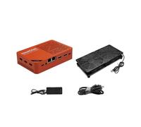 youyeetoo Nest Disk NAS MiniPC avec Intel N150 Quad-Core, 4 baies NVME (16 To max), double Ethernet 2,5 G + WiFi 6, 12 Go DDR5, écran 4K à 3 voies, OMV pré-installé pour la maison/le bureau (kit de