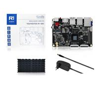 youyeetoo R1 Single Board Computer -Basic Rockchip RK3588S -8K Display -Unterstützung HDMI 2.1, SATA 3.0, PCIe 2.0 SSD, USB Host x5, NFC -AIoT/NAS -Android 13/Debian (4GB RAM+32GB eMMC(Power Kit))