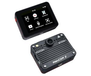 youyeetoo Sipeed MaixCAM2 AX630C, Capteur 4K 1/1,8" 12,8TOPS NPU, Caméra KI, WiFi6 & BLE5.4, Écran tactile 2,4", Linux Ubuntu pour Edge-Computing, LLM/VLM/YOLO (1G 4K 64GB eMMC)