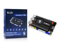 youyeetoo X1 - N5105 Ordinateur mono carte - Double serveur multimédia 4K - Double logement M.2, prend en charge 2280 NVMe mSATA SSD/WiFi 5 et module WiFi 6 - PCIE 3.0 - NFC (X1 (8 Go de RAM + 256 Go