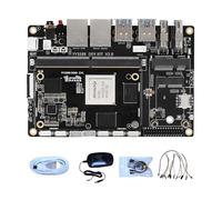 youyeetoo YY3588 Ordinateur de carte unique - RK3568 SoC (8 cœurs), 6TOPS NPU, 4/8/16/32 Go de RAM, 4G/LTE/NFC, pour Edge AI & IoT, grand modèle local (8 Go de RAM + 64 Go eMMC, kit standard)