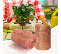 YouYuer 2PCS Grillage Anti Rongeur de Haute Qualité,Maille Cuivre,Cuivre Anti Limace Escargot Souris Rat Oiseaux Nematodes Ferramol pour Maison Jardin Lutte Antiparasitaire Rongeur Escargot Oiseaux