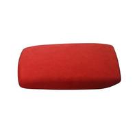 YOUZKA Accessoires de garniture de voiture en daim pour accoudoir de voiture - Autocollants pour accoudoir de console centrale - Pour A6 C6 S6 2005-2011 (Rosso)