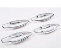 YOUZKA Couvercle décoratif de poignée Ensemble De Garnitures De Poignée De Porte Chromées Pour Peugeot 2008 2013 2014 2015-2019 Accessoires Autocollants Style De Voiture(Bowl)