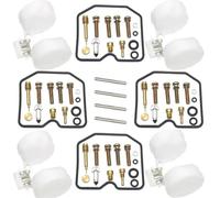 YOUZKA Pièces de Rechange Kit De Réparation De Carburateur De Moto Rebuild Float Gaskets Parts pour Kawasaki ZL1000 A1 1987 ZL 1000 pour Eliminator
