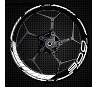 YOUZKA Stickers 1 Jeu D'autocollants Réfléchissants pour Jantes De Moto, Bandes De Roues, pour Kawasaki Z900 Z 900 Z-900(Color7)