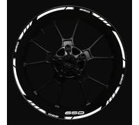 YOUZKA Stickers Autocollant De Jante Et, Accessoires De Moto, Autocollant De Moyeu De Roue pour K&awasaki Z650(Color12)