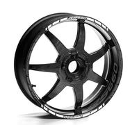 YOUZKA Stickers Autocollant De Roue De Moto Autocollant De Jante Réfléchissant 17 "Accessoires De Bande De Bande pour Aprilia RS660 RS 660(Color9)