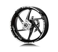 YOUZKA Stickers Autocollants De Roue De Moto pour Suzuki pour Bandit 650 1250, Autocollants Décoratifs Réfléchissants De Nuit pour Jante De Roue(Color3)