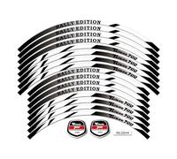 YOUZKA Stickers Autocollants Réfléchissants De Roue De Moto, Autocollants De Jante De Moto pour Tenere 700(Color2)