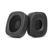 YOUZMY 1 Paire de Coussinets de Rechange pour Casque Bluetooth Marshall Major IV, 65 mm, Mousse à mémoire de Forme pour Casque Bluetooth Marshall Major 4 (Noir)
