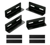 YOUZMY 4 pièces de séparateurs de coffre, fixation de bagages pour coffre, séparateur deCoffre, fixation pourCoffre, pour voiture, SUV, break, limitation fixe duCoffre
